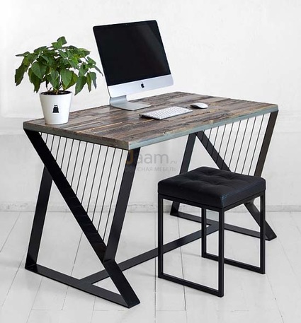 Мебель для персонала Стол рабочий СВАРЩИК OLD WOOD