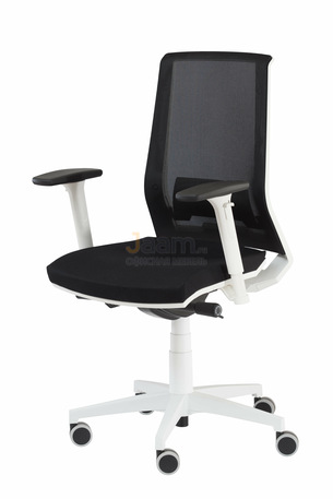 Кресло Лайт/П Ткань кат. 1 пластик белый без. подл./база пластик