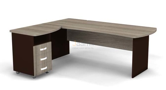Мебель для персонала Угловое рабочее место левое L B186