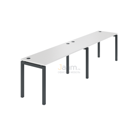 Мебель для персонала Бенч линейный на 2 рабочих места АМБЛ-004.60-2