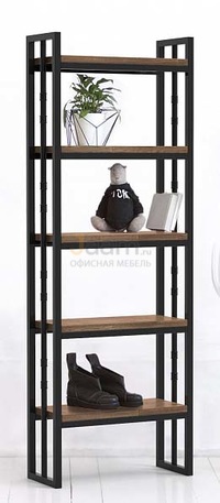 Мебель для персонала Стеллаж средний OLD ZINGER OAK