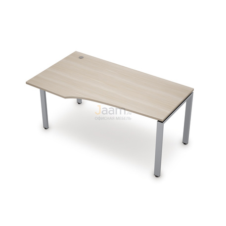 Мебель для персонала Стол рабочий криволинейный правый 6М.621