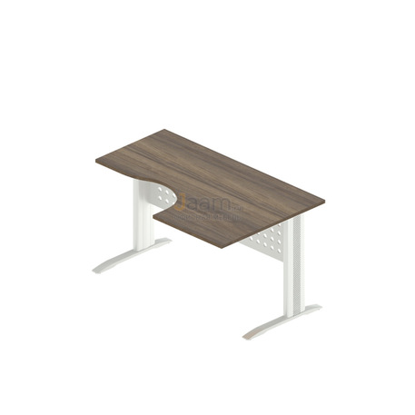 Мебель для персонала Стол интеграл на металлокаркасе правый АМК-33 R,ОА-01/1400