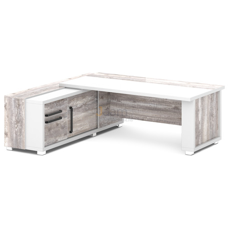 Кабинет руководителя Стол руководителя с тумбой-греденцией L-117пр/л