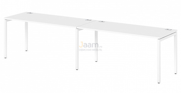 Мебель для персонала Линейный кластер на 2 рабочих места S-137