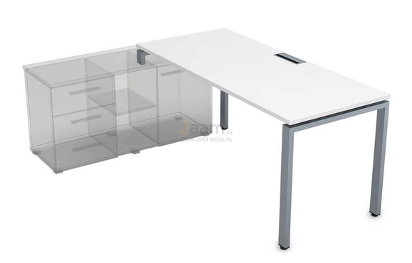 Мебель для персонала Стол для крепления на тумбу левый СТЛ-П.996