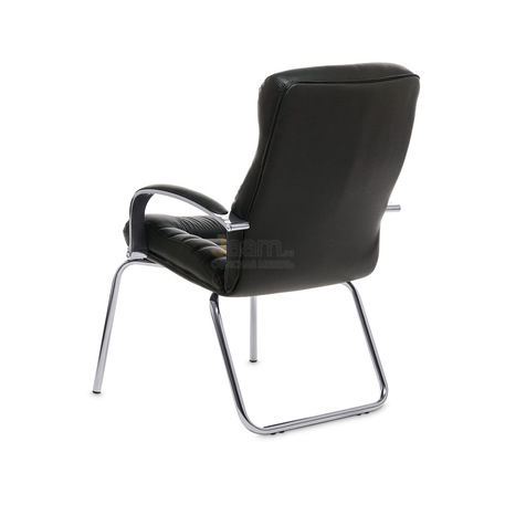 Кресло ORION CHROME D кожа+кож.зам.