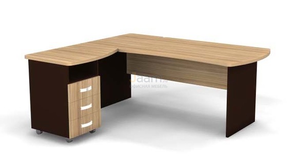 Мебель для персонала Угловое рабочее место левое L B180