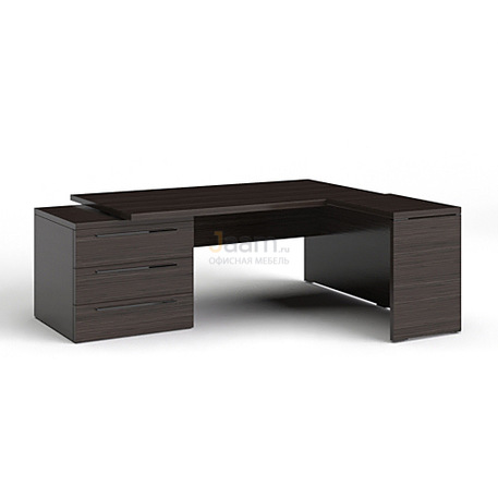 Кабинет руководителя Стол на опорной тумбе с приставкой 148 3550