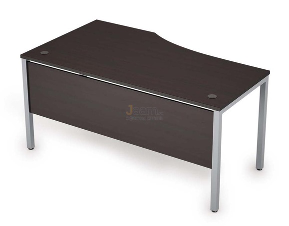 Мебель для персонала Стол криволинейный с экраном из ДСП правый 6МД.021