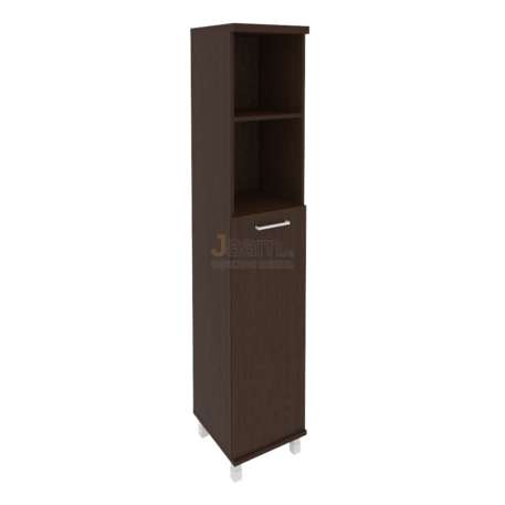 Кабинет руководителя Офисный шкаф высокий узкий левый KSU-1.6 Л