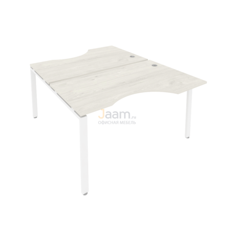 Мебель для персонала Рабочая станция криволинейная Б.РАС-СА-2.2