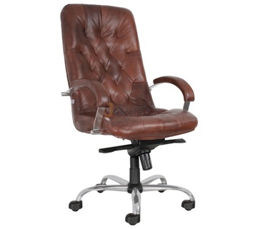 Кресло для руководителя Premier Steel silver/black