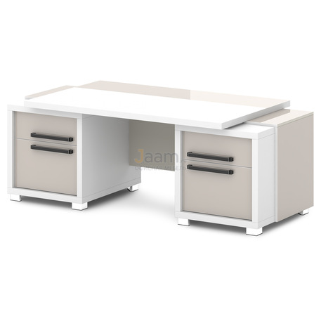 Кабинет руководителя Стол руководителя с двумя тумбами L-112