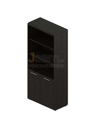 Кабинет руководителя Стеллаж с глухими дверями V-71