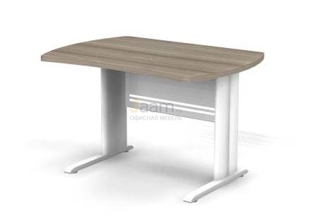 Мебель для персонала Стол прямой на L-обр. каркасе B164/1