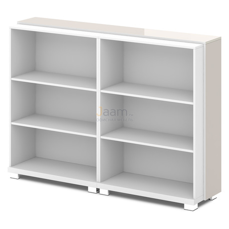 Кабинет руководителя Стеллаж средний двойной L-66