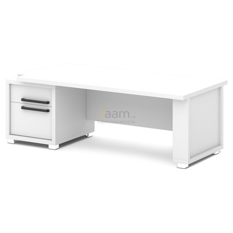 Кабинет руководителя Стол руководителя с одной тумбой L-115пр/л