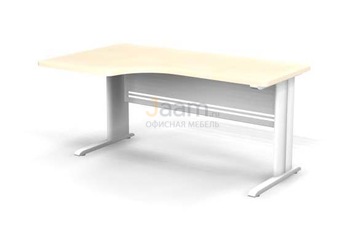 Мебель для персонала Стол эргономичный L-обр. каркасе левый B163М
