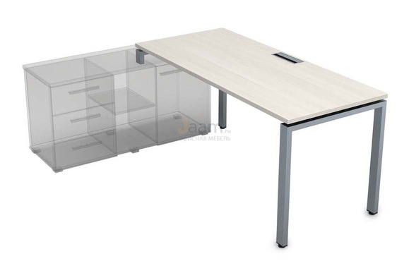 Мебель для персонала Стол для крепления на тумбу левый СТЛ-П.974