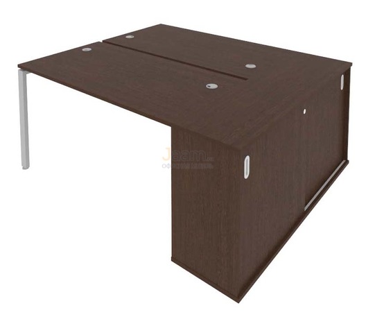 Мебель для персонала Рабочая станция с опорным шкафом-купе Б.РС-СШК-1.3