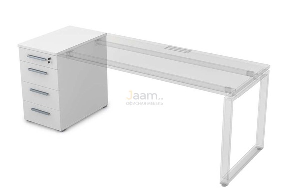 Мебель для персонала Офисная тумба приставная с ящиками 9Т.002