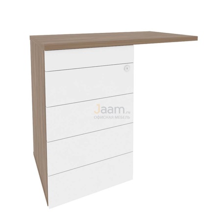 Мебель для персонала Офисная тумба приставная универсальная O.TPU-4 TIP