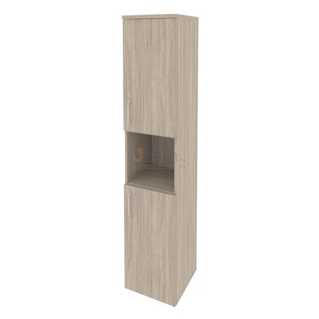Мебель для персонала Офисный шкаф высокий узкий правый O.SU-1.5(R)