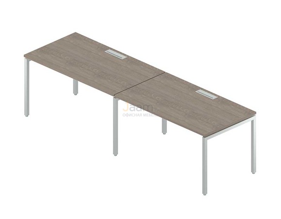 Мебель для персонала Двойная группа столов с люком RM-3.1(x2)+F-29