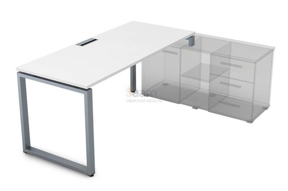 Мебель для персонала Стол для крепления на тумбу правый СТП-О.996