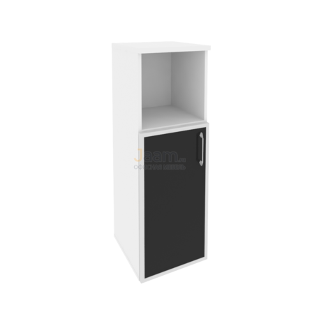 Мебель для персонала Офисный шкаф средний узкий левый O.SU-2.2RB(L)