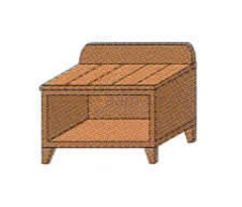 Мебель для гостиниц Офисная тумба для багажа РЕ 540 БТ