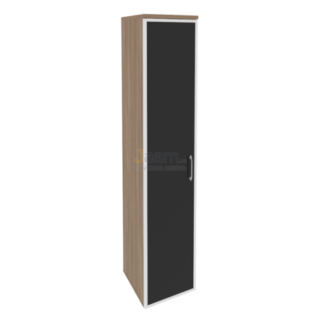 Мебель для персонала Офисный шкаф высокий узкий левый O.SU-1.10RB(L)