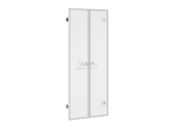 Кабинет руководителя Двери стеклянные в алюминиевой раме низкие EDV411