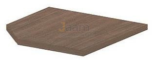 Кабинет руководителя Столешница стола для переговоров (правая) ПК-СЕ-ССМ80х80П/38