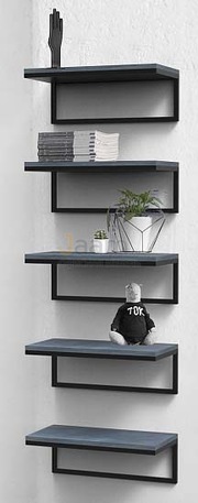 Мебель для персонала Стеллаж низкий из полок METALFRAME