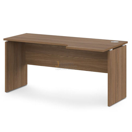 Мебель для персонала Стол письменный с заглушкой кабель-канала V-36пр