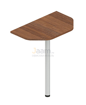 Мебель для персонала Приставка с опорой W-12,L-740