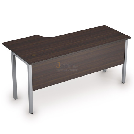 Мебель для персонала Стол криволинейный на металлических опорах правый 2МД.146