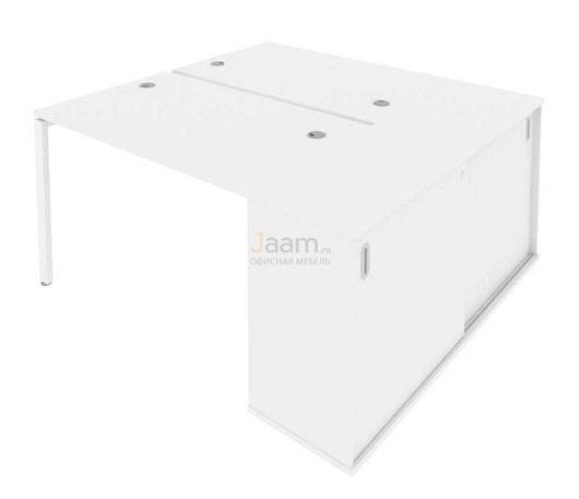 Мебель для персонала Рабочая станция с опорным шкафом-купе Б.РС-СШК-1.2