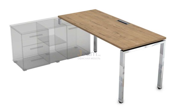 Кабинет руководителя Стол рабочий левый НСТЛ-П.979