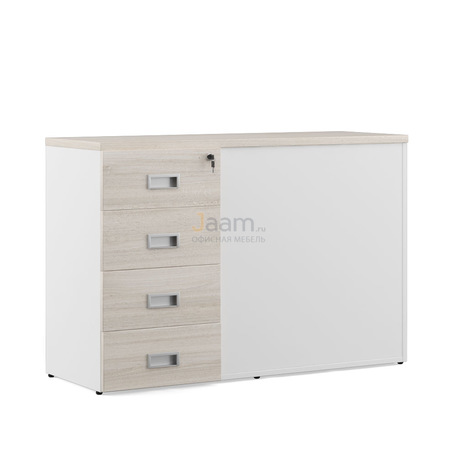 Мебель для персонала Тумба концевая опорная левая TES284335