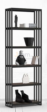 Мебель для персонала Стеллаж средний с верт.орг. METALFRAME 3