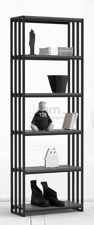 Мебель для персонала Стеллаж высокий с верт.орг. METALFRAME 3