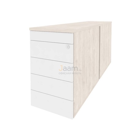 Мебель для персонала Офисная тумба приставная/опорная O.TPO-2.8 TIP