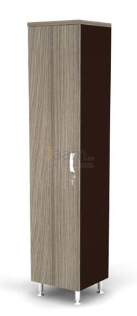 Мебель для персонала Гардероб с крючками, глухая R-дверь BR84.0505