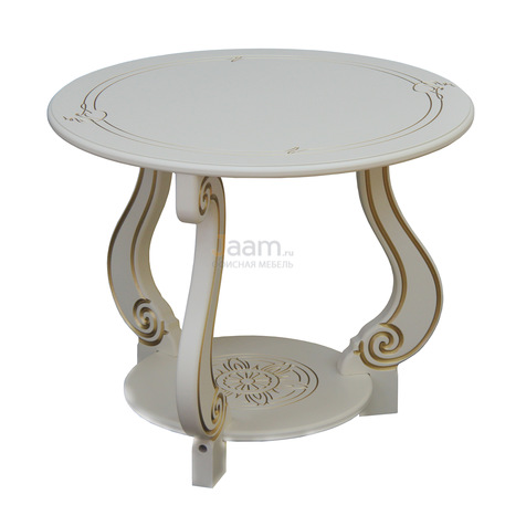 Журнальный столик из дерева Грация М