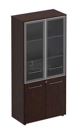 Кабинет руководителя Офисный шкаф для документов со стеклом