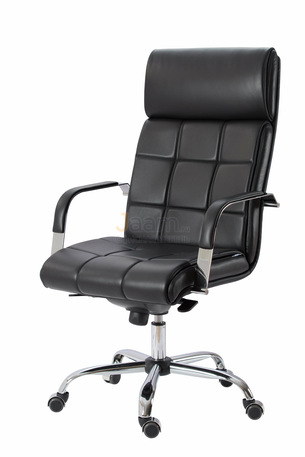 Кресло Верона/П кожа LUX нестандарт/база хром