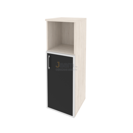 Мебель для персонала Офисный шкаф средний узкий правый O.SU-2.2RB(R)